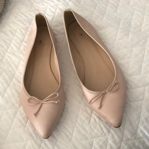 JCrew neutral ballet flats